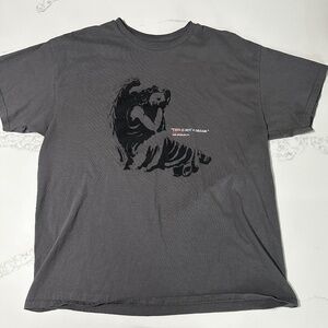 Bless Gray Graphic T-Shirt - Size XL - New, Never Used (No Tags)